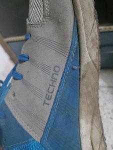 Gray &amp; Blue Sneakers