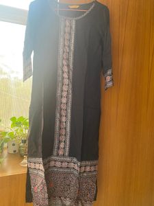 Black Stylish Kurta