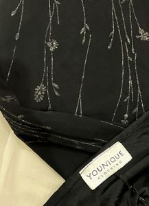 Elegant Black Floral Maxi Dress