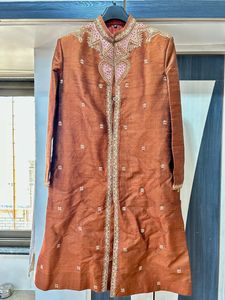 Men’s Sherwani - Brown Color