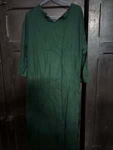 Green Embroidered kurta