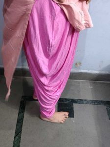 Pink Dhoti Pants readymade new women
