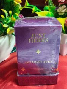 The Just Herbs Amethyst Aura Premium Attar is a lu