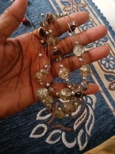 crystal necklace combo set ( 4 peck)