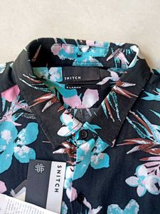 SNITCH BRAND FLORAL PRINT SHIRT