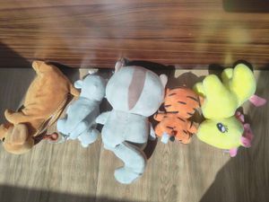 Bundle of 5 Plush Toys