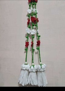 Handmade Crochet Flower Paranda -set of 2