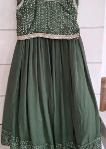 Green Sequin Blouse