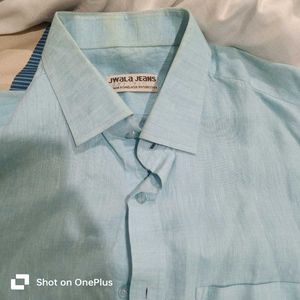 Men's Light Blue Casual Shirt