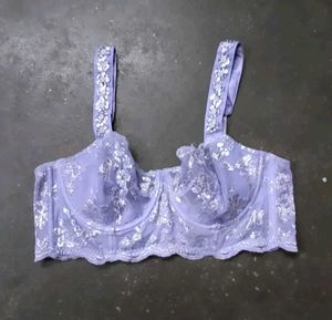 Lavender Lace Bra