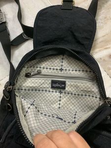 Kipling Black Mini Backpack