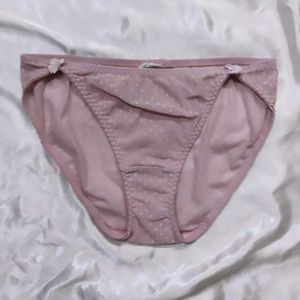 Cute Pink Polka Dot Briefs