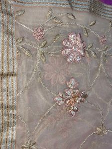 Embellished Net Dupatta