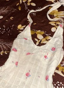 Fairycore Halter Neck Top🧚🏻‍♀️🍓