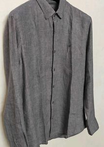Price drop 🔥🔥🔥Premium Men's Grey Soft Linen Shi