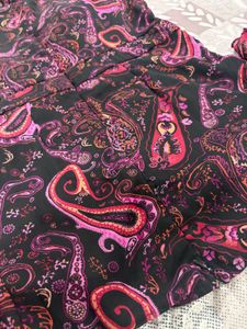 Stylish Paisley Print Wrap Dress💕