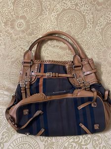 premium Burberry check tote hand bag for women