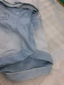 Men's Light Blue Denim Shirt