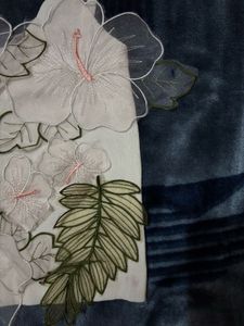 Floral Embroidered Crop Top, fits S &amp; M