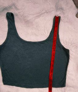 Very Cute N Beautiful Shein Ribbed Crop Top