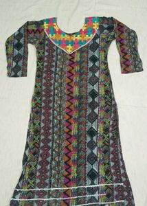 Ethnic Black Kurta Set