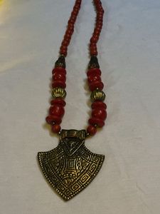 Bohemian Ethnic Necklace &amp; Earring Set
