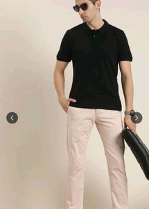 Classic Black Men's Polo T-Shirt