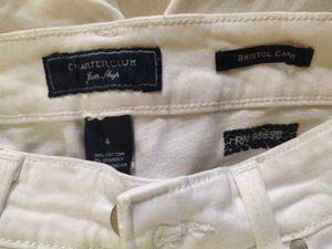 Imported Charter Club White Capri