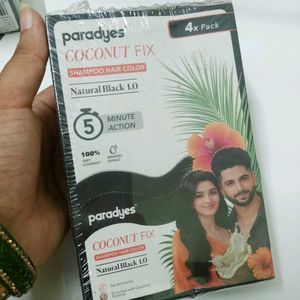 Paradyes Coconut Fix Natural Black Shampoo Hair Co