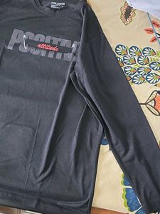 FREE UNION "POSITIVE ATTITUDE" Black T-Shirt