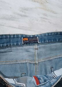 Levi's Classic Blue Denim Jeans