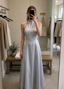 Elegant Halter Neck Maxi Dress