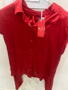 Beautiful Red Night Suit