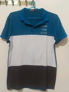Men's Colorblock Polo Shirt