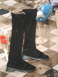 Black Over the Knee Boots