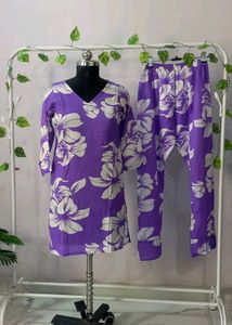 Vibrant Floral Print coord set