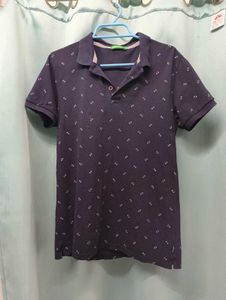 UCB Men's Navy Blue Polo T-Shirt