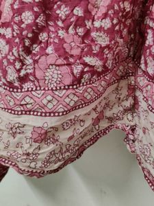 Boho Floral Print shrug top