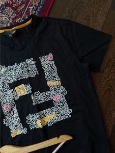 Fendi Black Graphic T-Shirt
