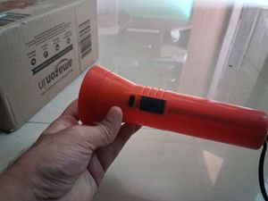 Bright Red LED Flashlight