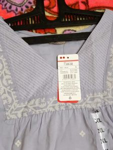 Stylish Grey Kurta