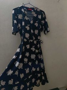 Floral Wrap Dress