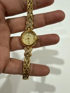 Continental Swiss 18K Gold-Plated Watch ✨