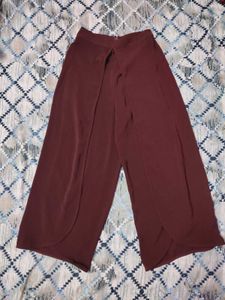 Stylish Maroon Palazzo Pants