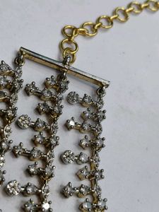 1Gm Gold Exquisite Layered Necklace with 2 jhumk