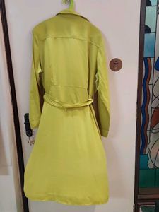 Stylish Yellow Shirt Dress