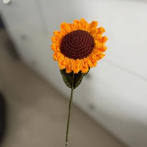 Handmade Crochet Sunflower