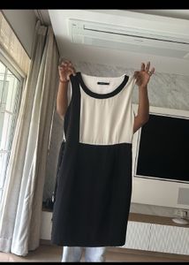 Van Huesen Beautiful White &amp; Black Dress