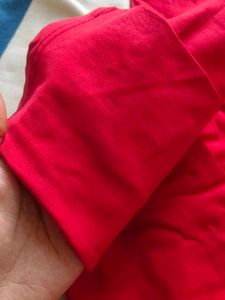 Vibrant Red Leggings - XL