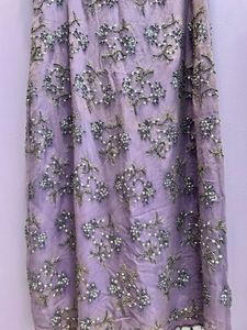 Stunning Lavender Beaded Spaghetti Strap Dress